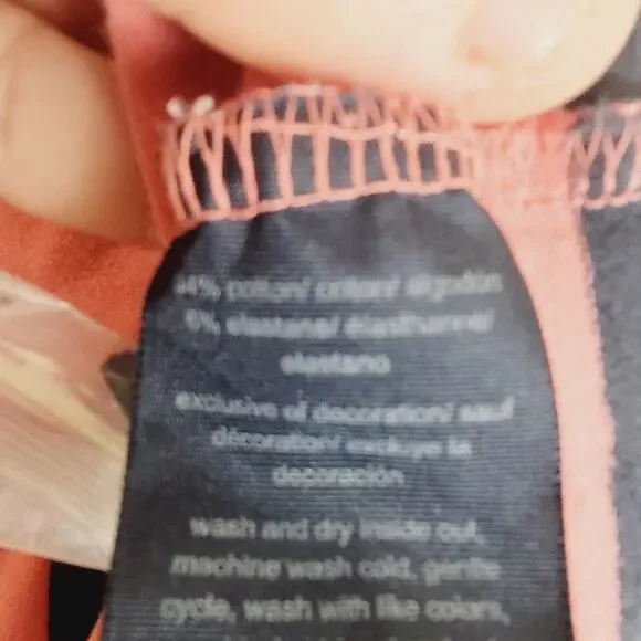 Tommy Hilfiger pink and blue rugby striped polo shirt dress Sz Med Preppy Casual - Picture 8 of 8